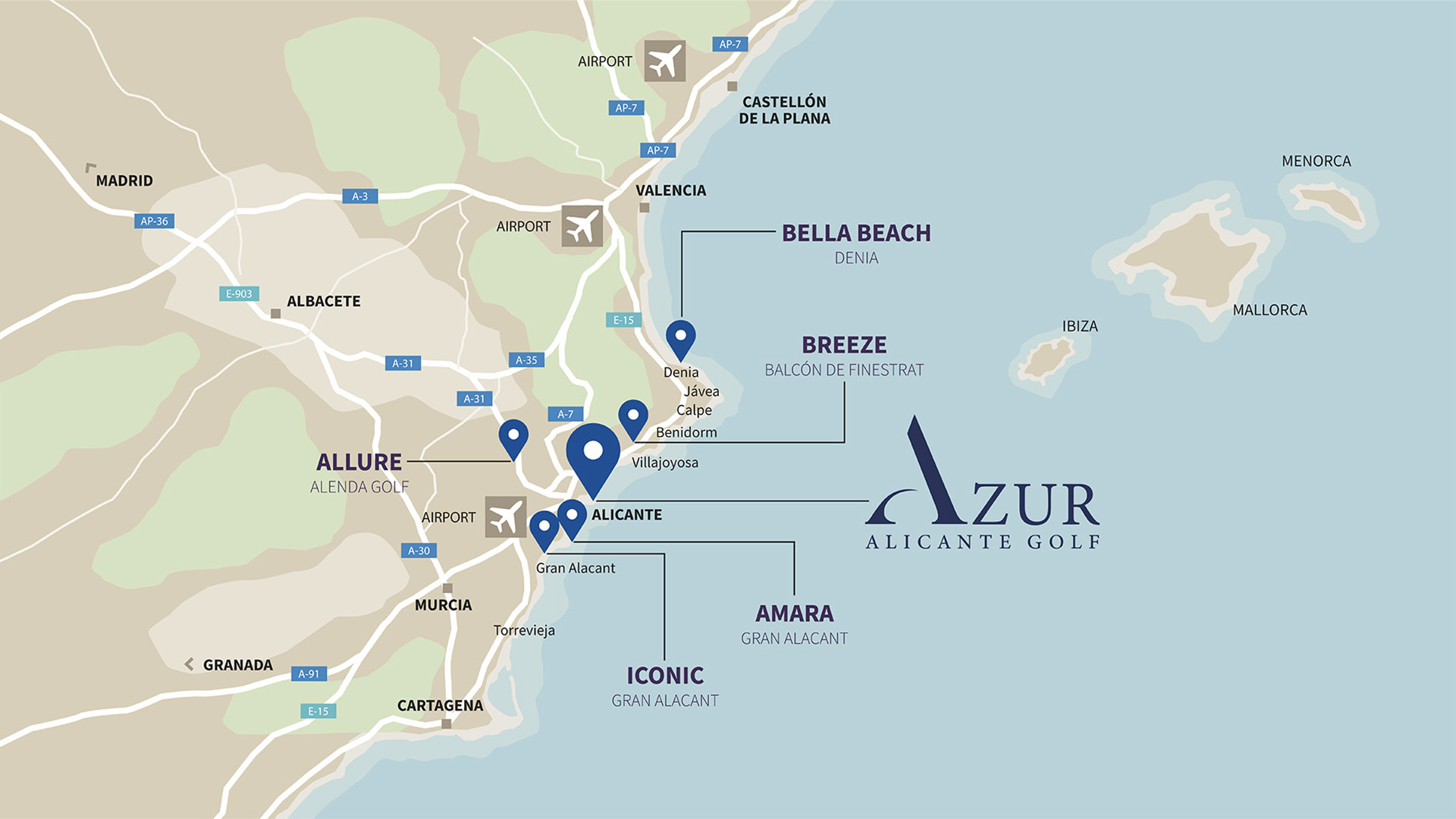 Mapa AZUR es 2402