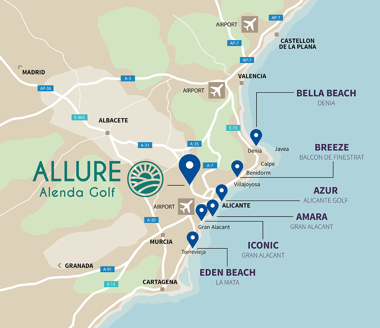 Mapa ALLURE eng 2407 movil