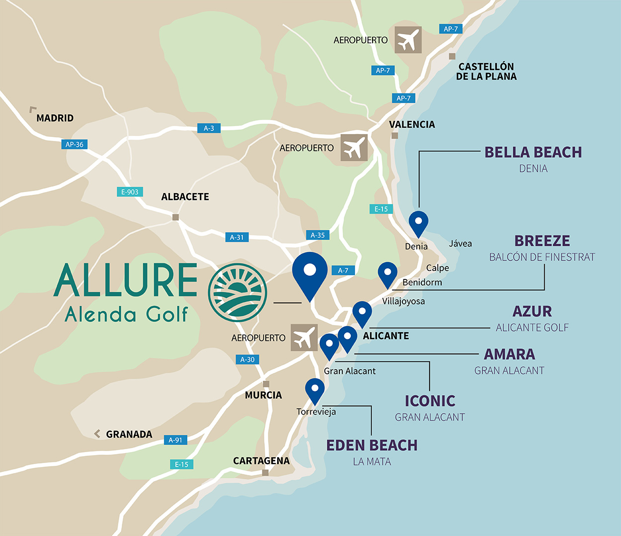 Mapa ALLURE es 2407 movil