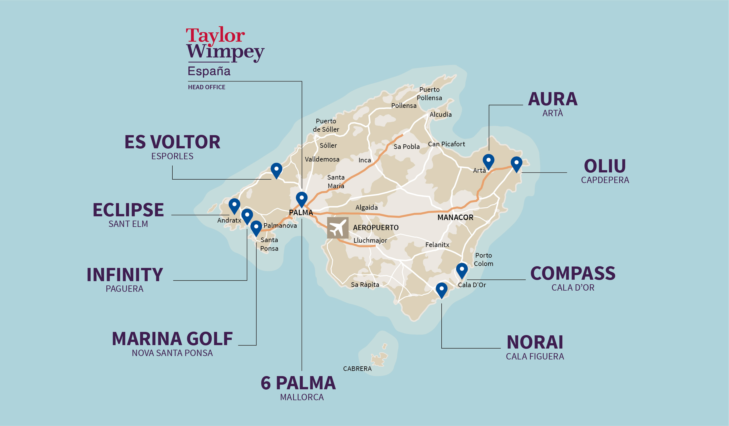 Mapa MAILING M 2510 esp