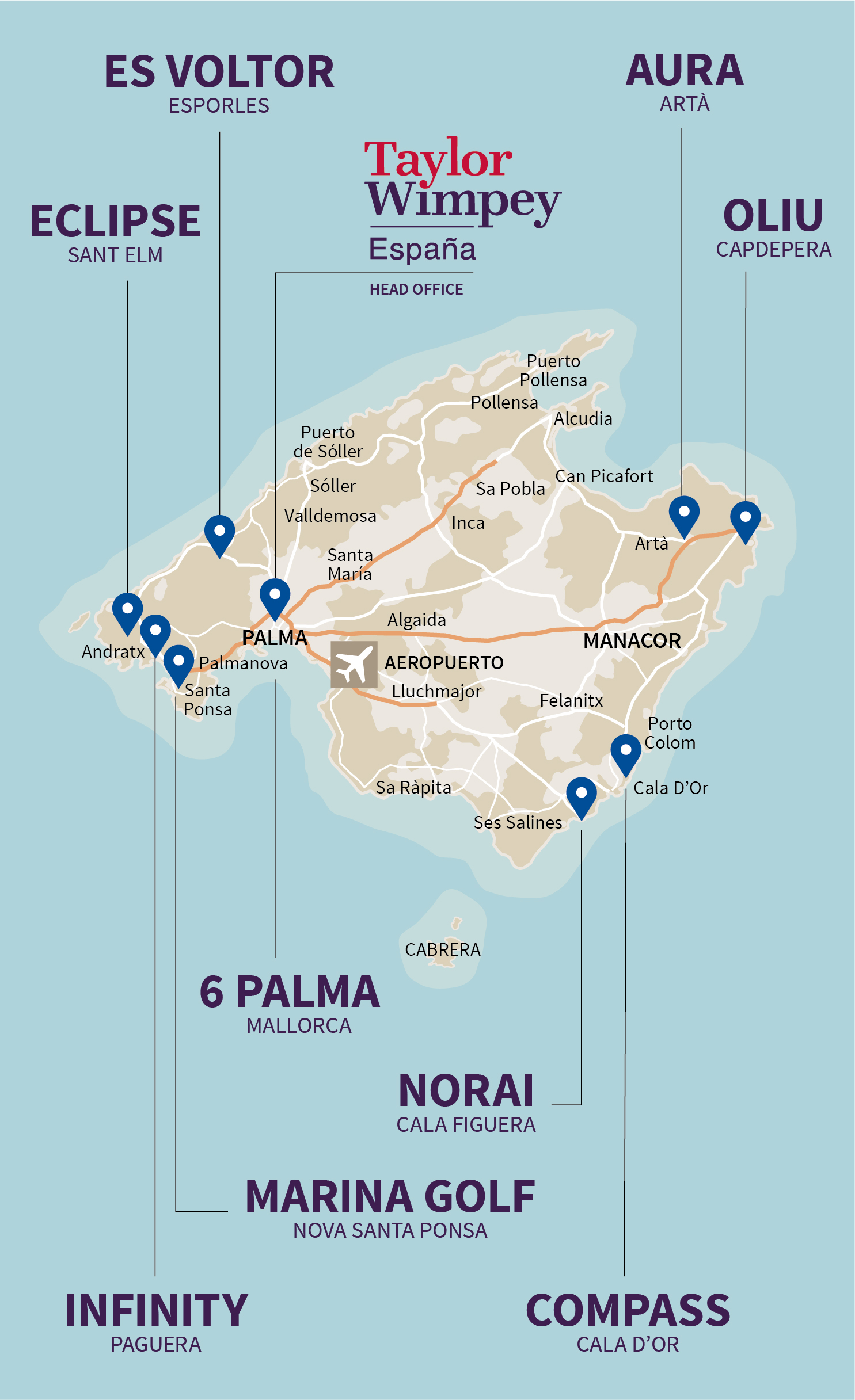 Mapa MAILING M 2510 esp mvl