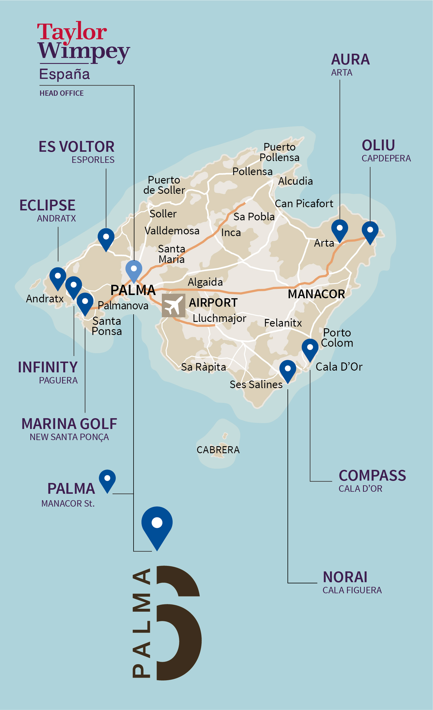 Mapa 6PALMA 2511 eng mvl