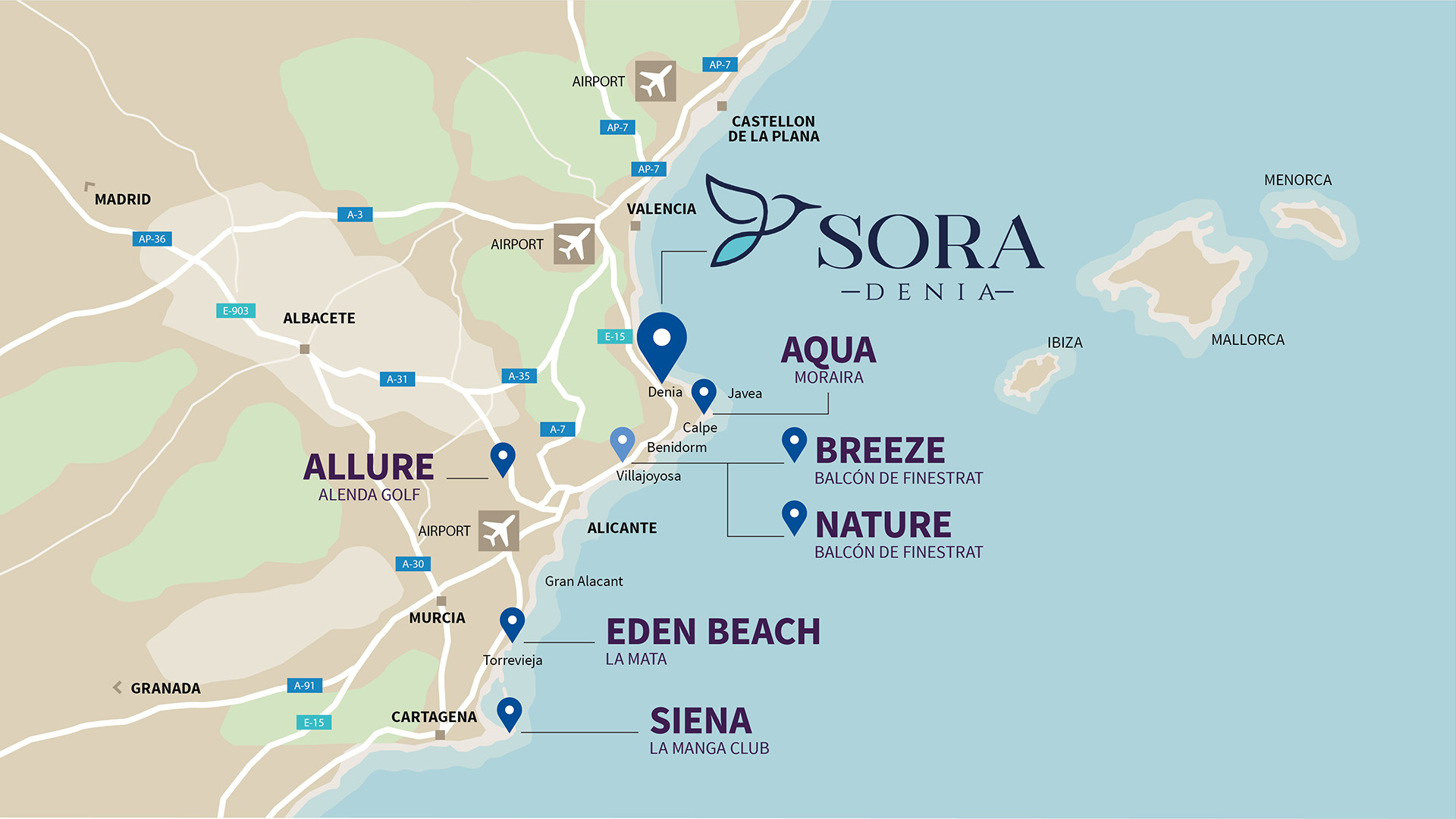 Mapa SORA CB 2511 eng