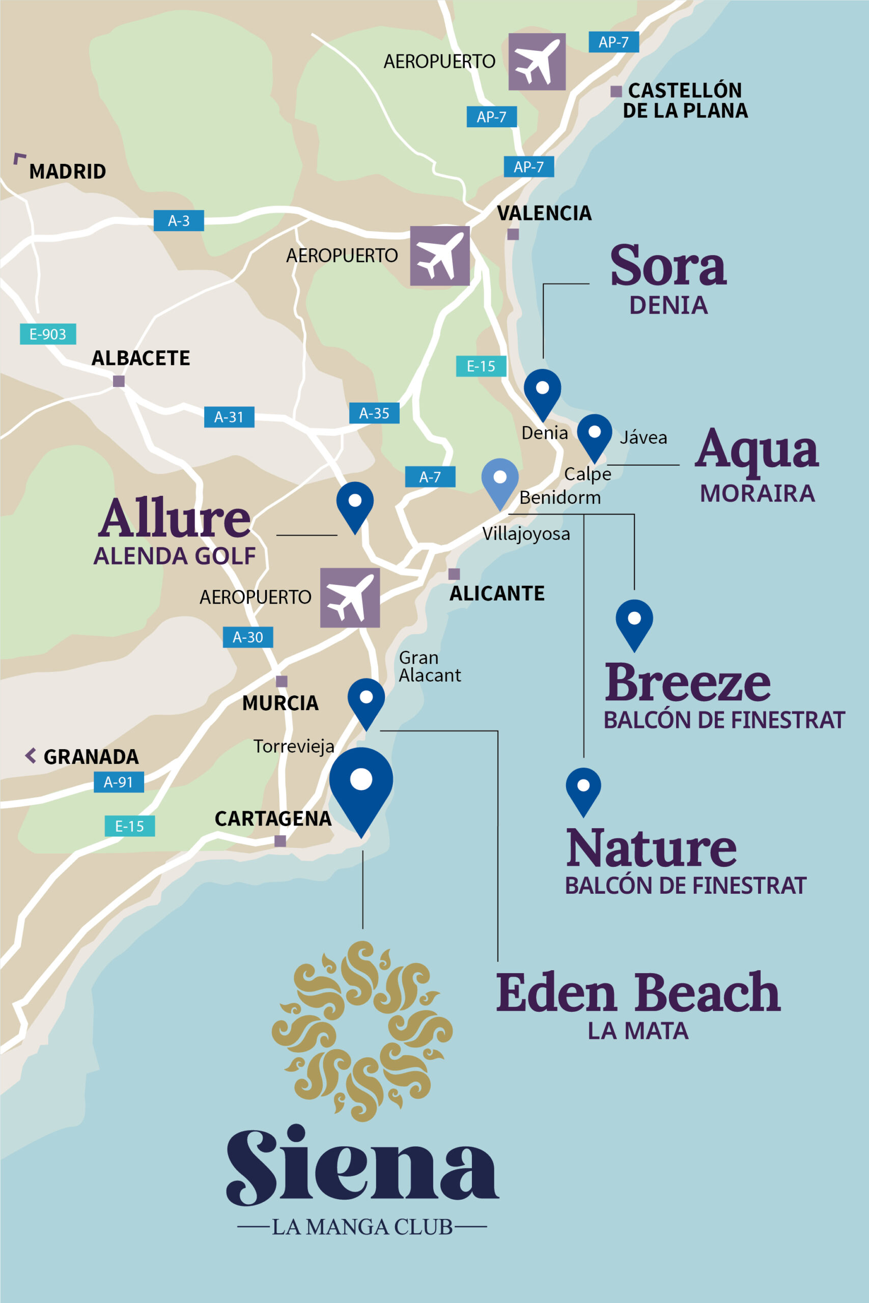 Mapa SIENA CB 2602 esp mvl