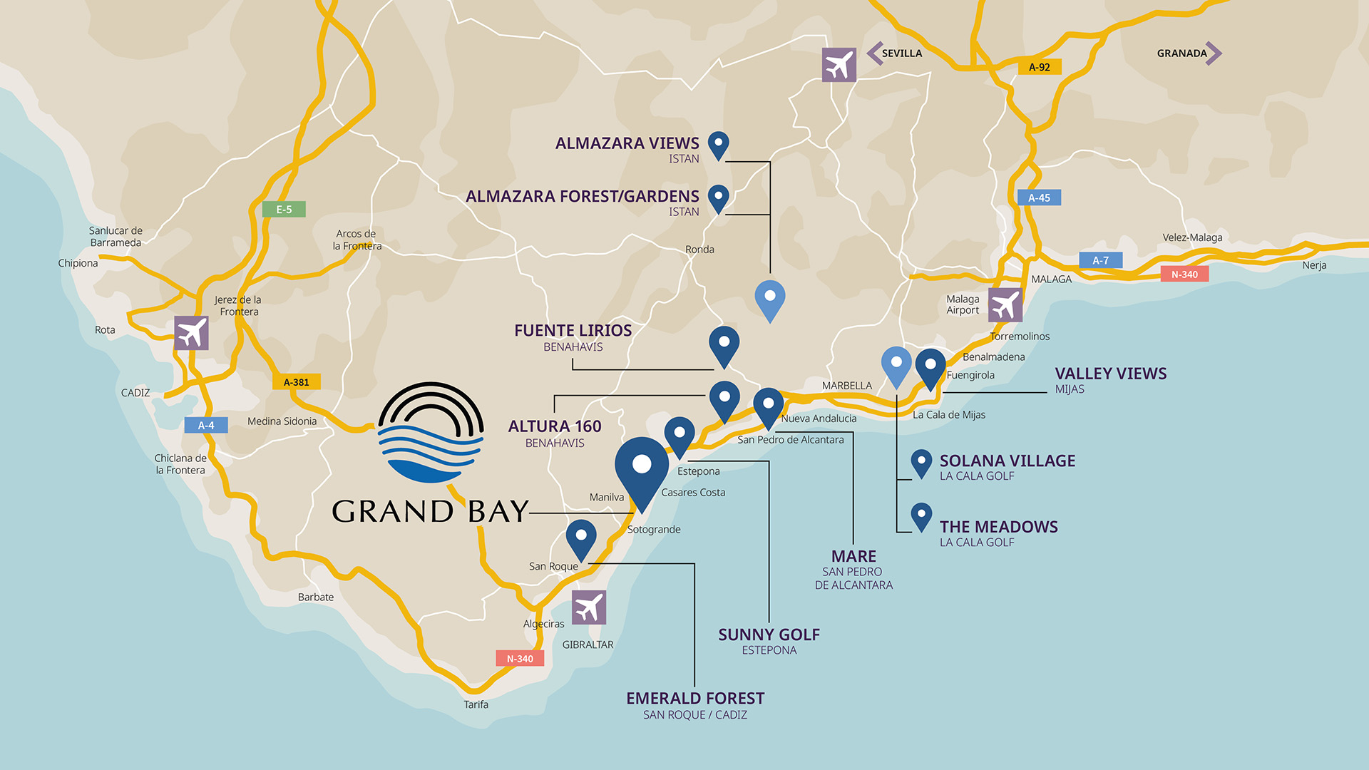 Mapa GRAN BAY CS 2603 eng