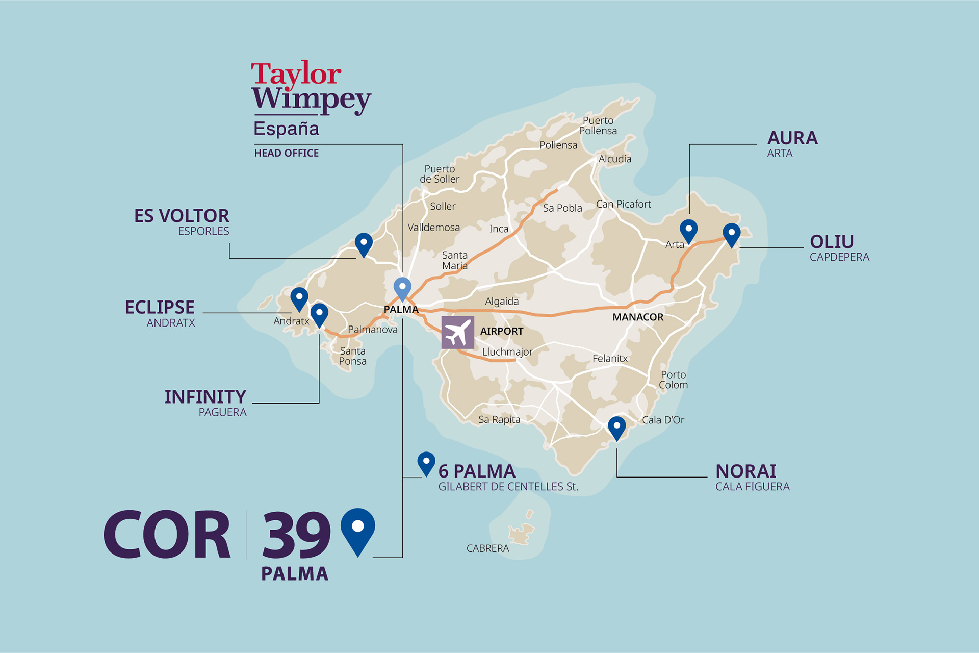 Mapa COR 39 2604 eng