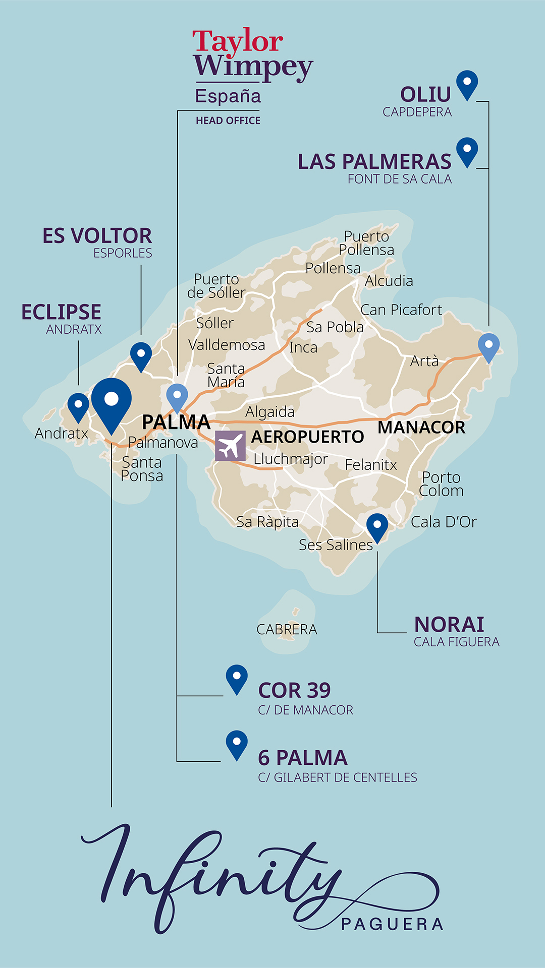 Mapa INFINITY 2607 esp mvl